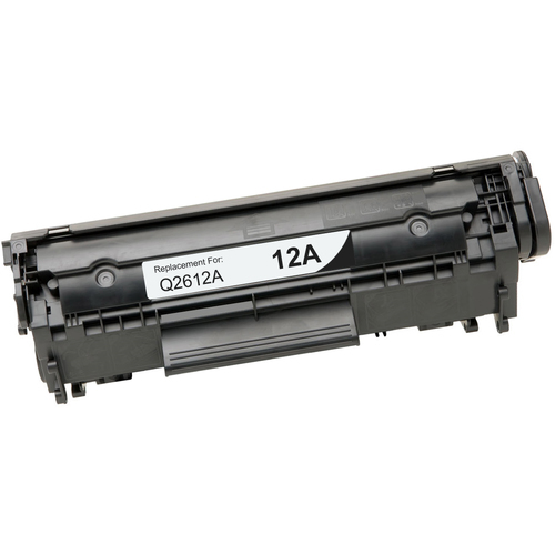 Generic HP Q2612A Black Toner Cartridge 12A
